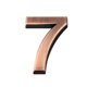thumbnail image 2 of Billuyoard Números de casa para número de puerta exterior Galvanoplastia Marcas numéricas Marca de puerta Accesorios de marcado de puerta Número 9 Decoración del hogar Numero 7 Billuyoard HA059681-08, 2 of 6