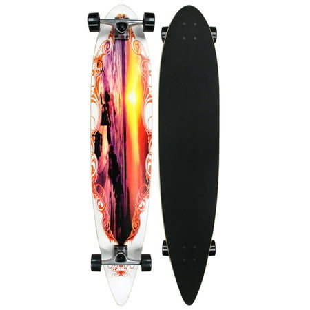 46 Inch Longboard - Krown City Surf Longboard Sunset 9