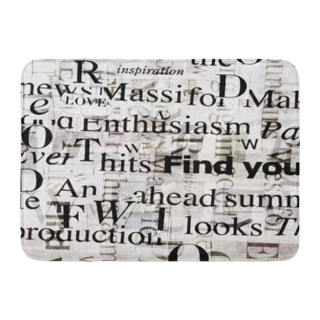 JSDART Cutout Designed Collage Made of Newspaper and Magazine Clippings ...