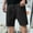Black-11, variant on LONKITO Mens Denim Shorts Size 42, Straigh Slim Fit Jeans Classic Casual Shorts with Pockets