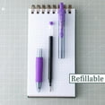thumbnail image 3 of Pilot, G2 Premium Gel Roller Pens, Fine Point 0.7 mm, Purple, Pack of 12, 3 of 5
