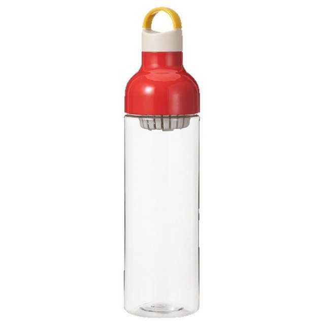 Botellas de agua con infusor de fruta de 27oz/800ml, botella de té for cafetera fría con infusor