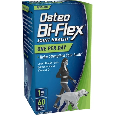 Osteo Bi-Flex Glucosamine HCl & Vitamin D3 Advanced, Coated Tablets 60 ea (Pack of 2)