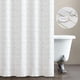 thumbnail image 1 of Cortina de Ducha Jinchan Extra Larga Verde/Blanco 178x213 cm Tela, 1 of 7