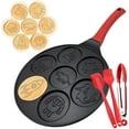 thumbnail image 1 of Pancake Griddle for Kids - Pancake Pan Nonstick Pancake Mold for Kids Pancake Maker Griddle Pan Egg, 1 of 6