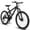Blue and Black, variant on Aezusy 24 inch Mountain Bike, 21-Speed Mens Trail Bike,High Carbon Steel, Disc Brakes, Red