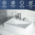 thumbnail image 3 of Karran Usa KBF534MB Gillingham 1.2 GPM Widespread Bathroom Faucet - Black, 3 of 6