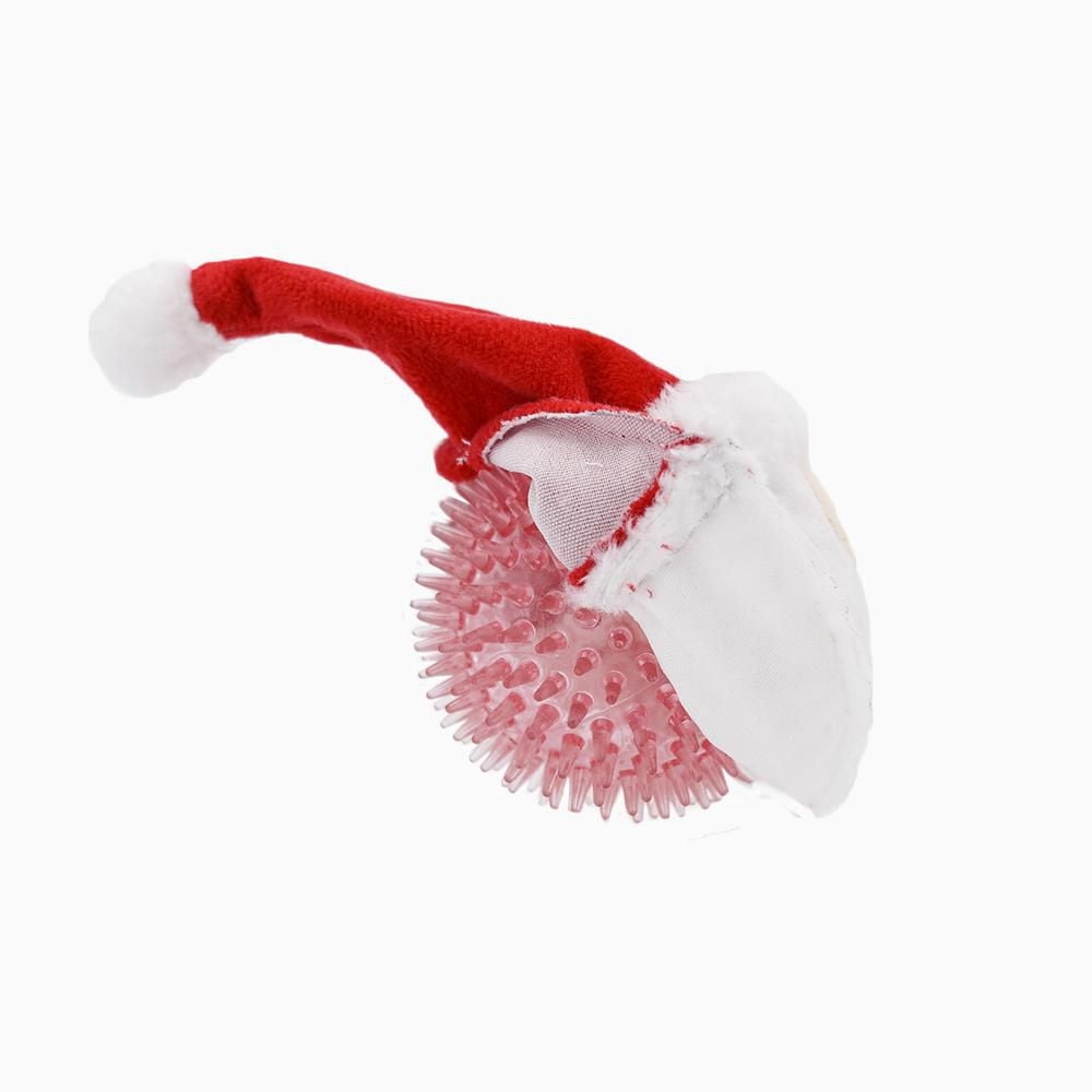 Hugsmart Super Ball Père Noël Jouet pour chien