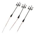 thumbnail image 1 of Esquirla 3 Pcs 1/100 Modèle Chemin de Fer Led Lampadaire, Lampes de Rue, Lumière de Cour Extérieure - comme Décrit, 8.9cm, 1 of 7