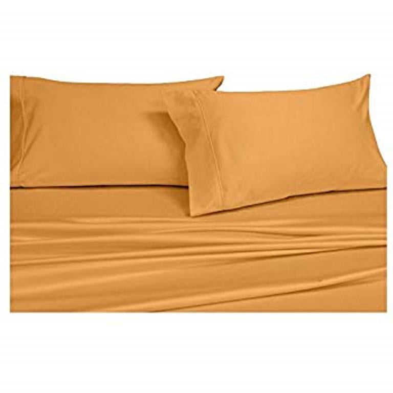 Royal Sateen 600 Thread Count 100 Cotton 4 Piece Sheet Set, QUEEN