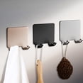 thumbnail image 4 of Bathroom Razor Holder Selfadhesive Wall Hook For Key Towel Holder Kitchen Organizer Shelf Shaver Storage Hook Bathroom Organizer, 4 of 10