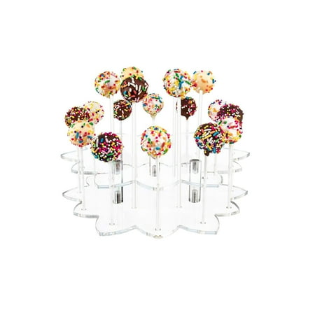 

Cake Pop Display Stand 19 Hole Cake Pop Holder Lollipop Holder for Weddings