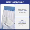 thumbnail image 4 of Bañador maamgic para hombre, pantalones cortos de playa de secado rápido Haze Blue, 4 of 6