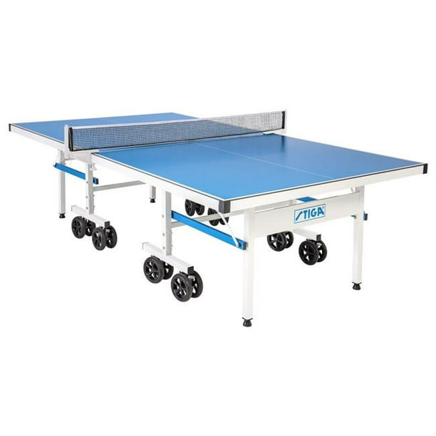 Stiga Xtr Pro Outdoor Table Tennis 90 Pre Assembled 15 Minute Assembly Ultimate All Weather Performance Com Stiga Xtr Pro Outdoor Table Tennis, Joola Ping Pong Table Net Assembly