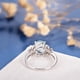 thumbnail image 5 of Anillo Natural Oval Aquamarine Anillo de Compromiso Mujeres Anillo Regalo para Ella, 5 of 8