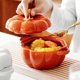 thumbnail image 3 of 15 Oz Oven Safe Pumpkin , Pumpkin Ramekins With Lids, Pumpkin Soup, 3 of 5