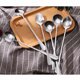thumbnail image 5 of EeaseMX 12 cucharas de acero inoxidable con mango largo para té helado, café y helado., 5 of 8