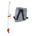 thumbnail image 1 of koolsoo Fertilizer Spreader Sturdy Time Saving Fertilizer Dispenser for Turf Garden PP Tube, 1 of 9