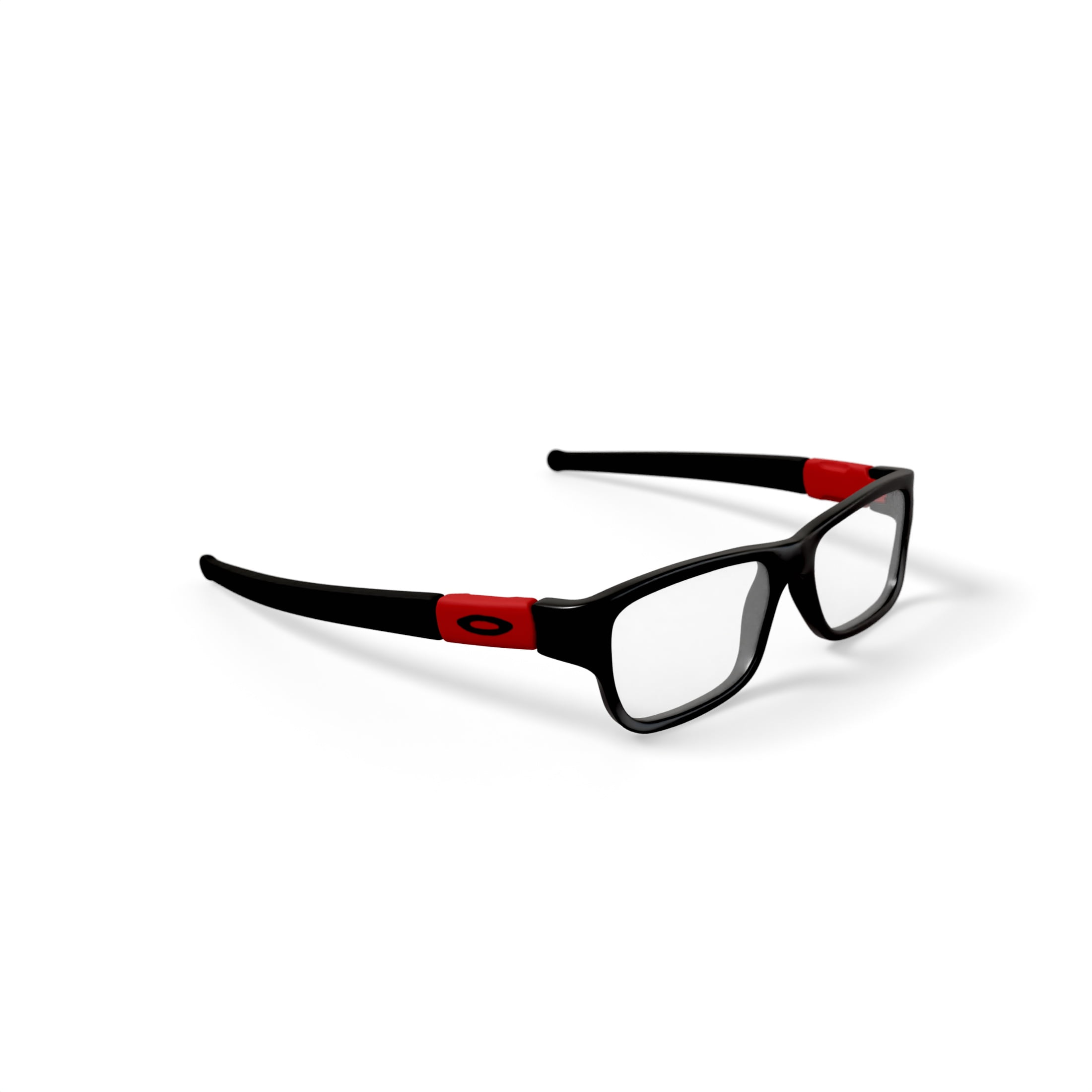Oakley Youth Marshal XS Optical Glasses, Rectangular Eyeglasses with Demo Lenses, Size 47, Polished Black