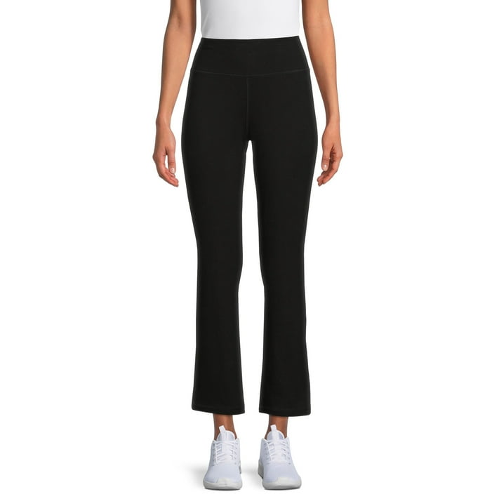 Athletic Works Women’s Petite Stretch Cotton Blend Straight Leg Pants