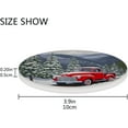 thumbnail image 4 of Christmas Truck Coasters Absorbent Moisture Non-Slip Drink Coaster Ceramic Stone with Cork Base Desktop Protection Prevent Furniture Damage 2PCS Home Decor, 4 of 6
