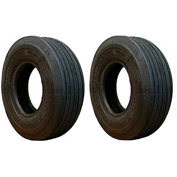 Tubeless Rib Tire 13x5.006 (4 Ply) For Lawn Mowers (2Pack)