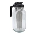 thumbnail image 1 of Cold Brew Coffee Maker Pitcher with Stainless Steel Filter Thick Glass Iced Coffee Maker Pitcher Jar, Dishwasher Safe, Spout Lid and Handle for Home Office, 1 of 7