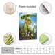thumbnail image 2 of Gigantosaurus Cuadro decorativo colgante - Arte de pared - Póster enmarcado - Decoración de pared - Regalos para familia, amigos y aficionados 40*60 cm, 2 of 6