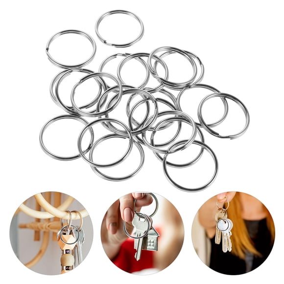 HONMEET 150pcs Split Key Chains For Keychain Design And Organizing Keys For Men Women