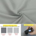 thumbnail image 3 of NTBAY Microfiber Full Fitted Sheet, Ultra Soft and Breathable Fitted Bed Sheet with 15" Deep Pocket, 54x75 inch, Smoke Gray, 3 of 5