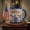 Black, variant on Personalized America 250th Anniversary Mug, Faux 3D Patriotic Mosaic Design, Custom Name Coffee Cup