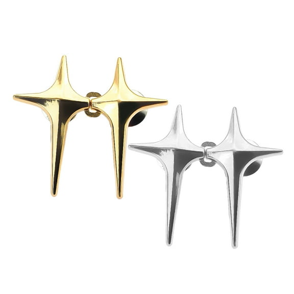 Clispeed 4-Pack No Sew Waist Buckle Sturdy Alloy Waist Tightener for Jeans, Pants, and Trousers Adjustable Fit