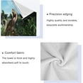 thumbnail image 3 of Towel Set Bathroom Sets Highly Absorbent Comfortable Washcloth Hand Towel and Bath Towels,3 Piece (3D Dino2) Decor Gift, 3 of 6