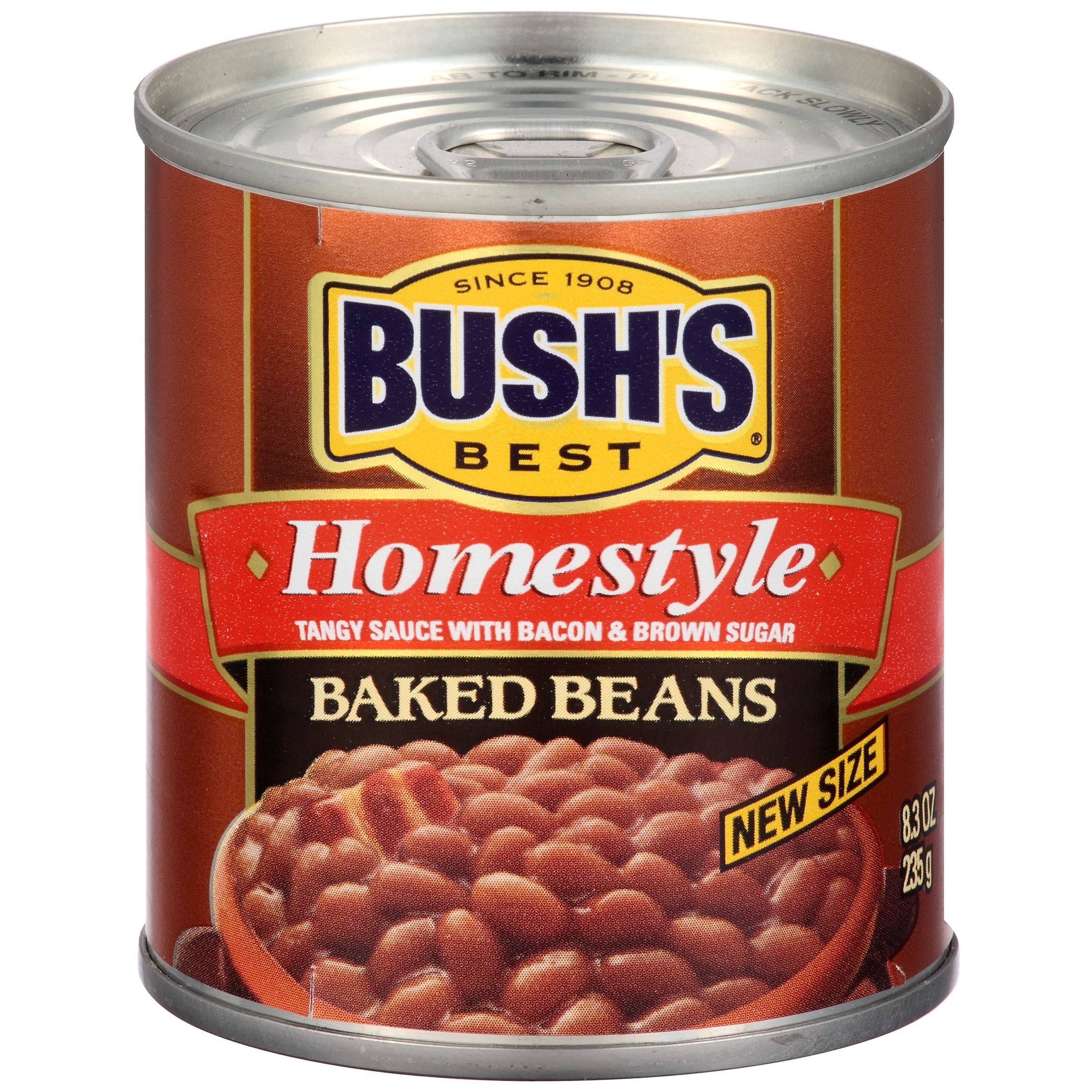 Bush's Best Homestyle Baked Beans 8.3 oz. Can by Bush Brothers & Company