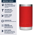 thumbnail image 3 of Botella YETI Rambler Jr. 350 ml para niños con tapón de pajita Canyon Red YETI YETI, 3 of 6