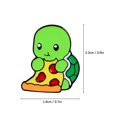 thumbnail image 3 of Cartoon Animal Alloy Brooch Personality Cute Little Turtle Small Meow Pin Badge Embellishments for Crafting Rhinestone And Brooches Shawl And Clips Mocking Jewelry Women Back for Boutonniere Dress Pin, 3 of 4