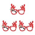 thumbnail image 2 of Baohd Décorations de Noël Festives Ornements de Fête pour des Vacances Magiques Noël Multicolore Bois Rouges 3Set, 2 of 6