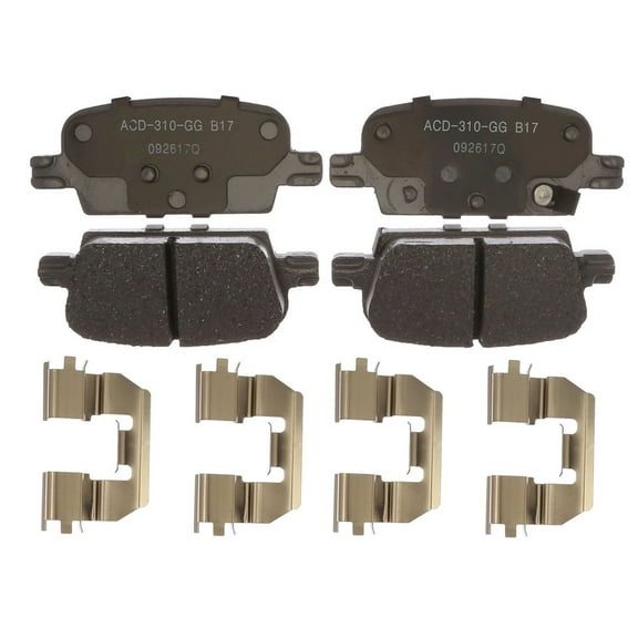 ACDelco Disc Brake Pad Set Fits select: 2016-2021 CHEVROLET MALIBU