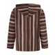 thumbnail image 4 of Sudaderas con capucha para hombre, sudaderas con capucha con cuello en V y bolsillos a rayas estampadas, sudaderas con capucha para hombre, camisetas de poliéster para hombre, 4 of 6