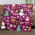 thumbnail image 4 of XINSHIDE Flannel Blanket Air Conditioning Blanket Padded Blanket Blanket Nap Blanket For Children Navidad, 4 of 4