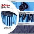 thumbnail image 3 of Bañera plegable para perros y mascotas Jasonwell, azul, 100 cm, 3 of 8