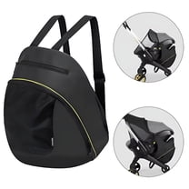 GASTROPOD Mommy Storage Bag for Doona Stroller Accessories Portable Storage Mom Backpack Black Waterproof Diaper Bag
