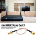 thumbnail image 4 of SMA macho a tuerca hembra Bulkhead Crimp RG316 coaxial cable puente Pigtail 15cm, 4 of 5