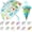 Clear Blue Dinosore, variant on Kids Umbrella for Girls & Boys Toddler Childrens Clear Bubble Umbrella for Kids Small Durable Kids Umbrellas for Rain Outdoor