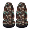 thumbnail image 5 of XYZCANDO Southwestern Geometric Pattern Car Front Seat Cover for Woman Breathable Car Seat Covers Anti-Slip Non-Slip, for Sedan Vehicle SUV, 5 of 10