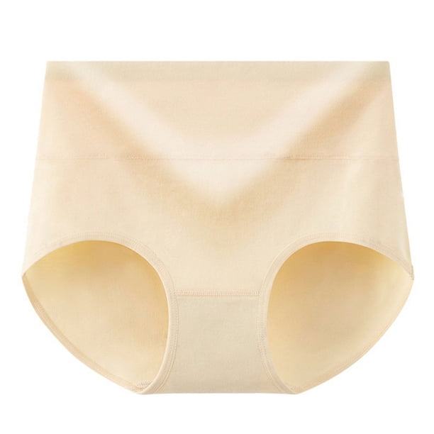Ropa interior de mujer con entrepierna de algodón cintura alta vientre y glúteos talla grande, ropa interior de mujer