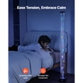 thumbnail image 2 of KFFKFF 5 ft Sensory Bubble Tube Lamp with Floating Fish, 16 Color Options, Remote Control, and Calming Light for Home Decor and Relaxation, 2 of 9