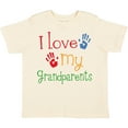 thumbnail image 3 of Inktastic I Love My Grandparents Boys or Girls Toddler T-Shirt, 3 of 5