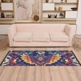 thumbnail image 2 of Yayeee Runner Rug for Bedroom 2'x6' Machine Washable Hallway Non Slip Mat, Geometric Eagle, 2 of 8