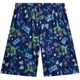 thumbnail image 7 of Quad Seven Boys Pajama Set Breathable Button Down Sleep Shirt and Pajama Shorts Sleepwear Set 2 Piece, 7 of 7
